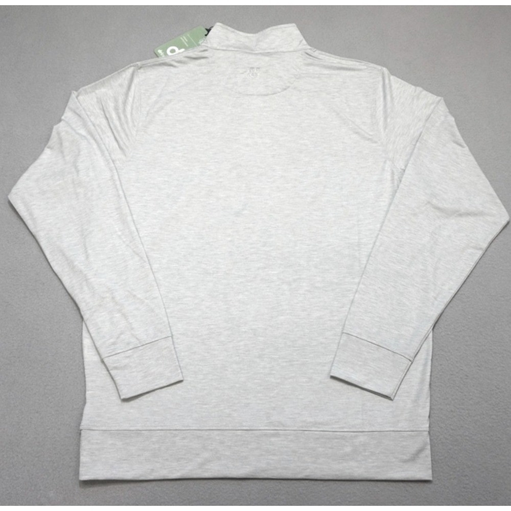 COLLARS & CO Dri Release Performance 1/4 Zip Pullover Mens Medium Gray NWT - Picture 5 of 9